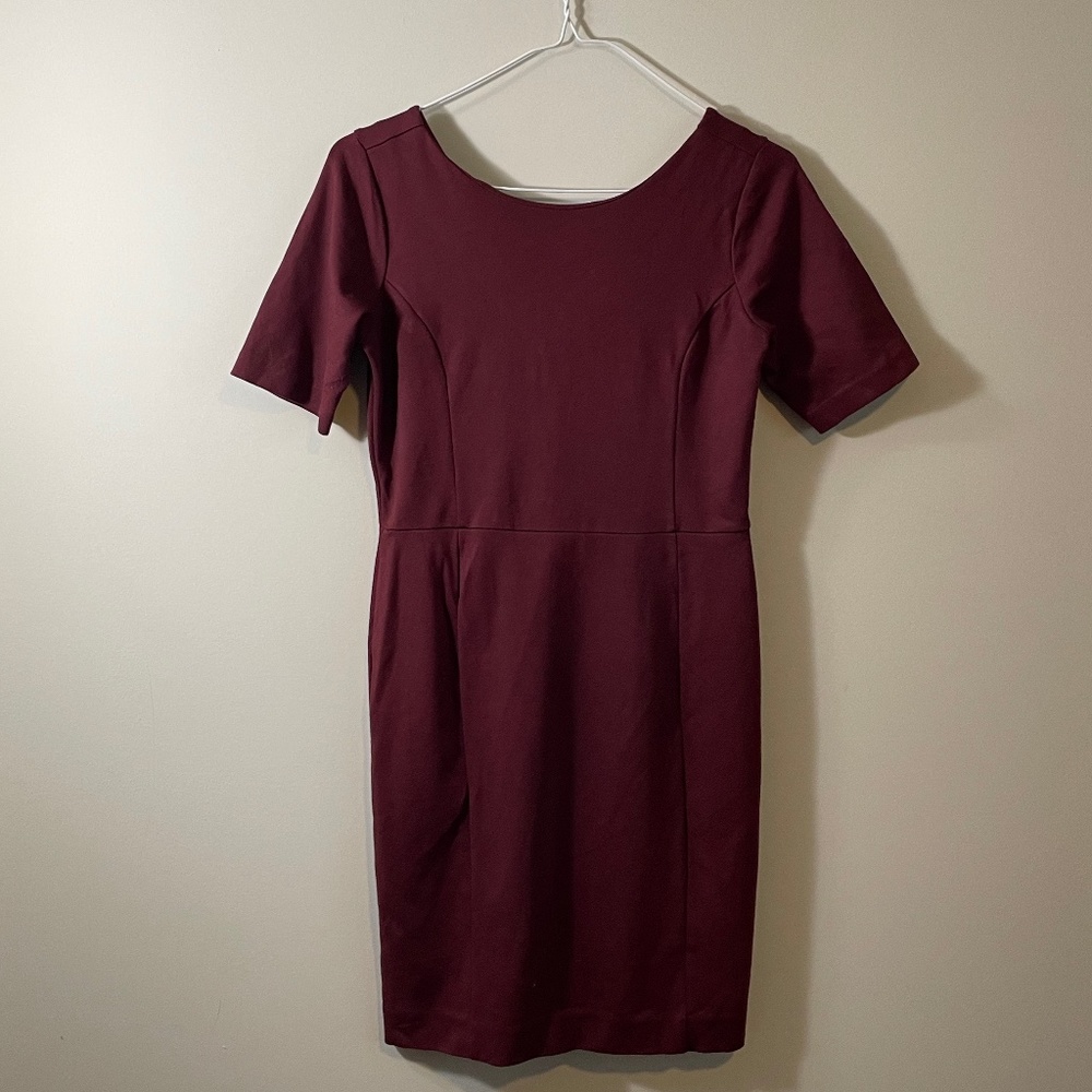 Ann Taylor Maroon Dress